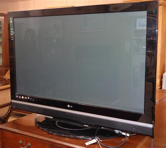 An LG 50in. plasma flat screen television
